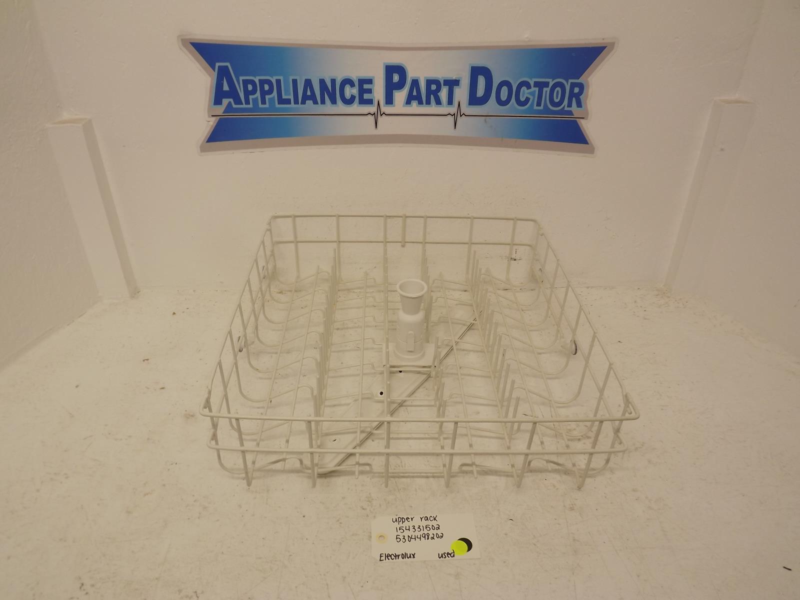 Electrolux Dishwasher 154331502 5304498202 Upper Rack Used Electrolux Dishwasher 154331502 5304498202 Upper Rack Used